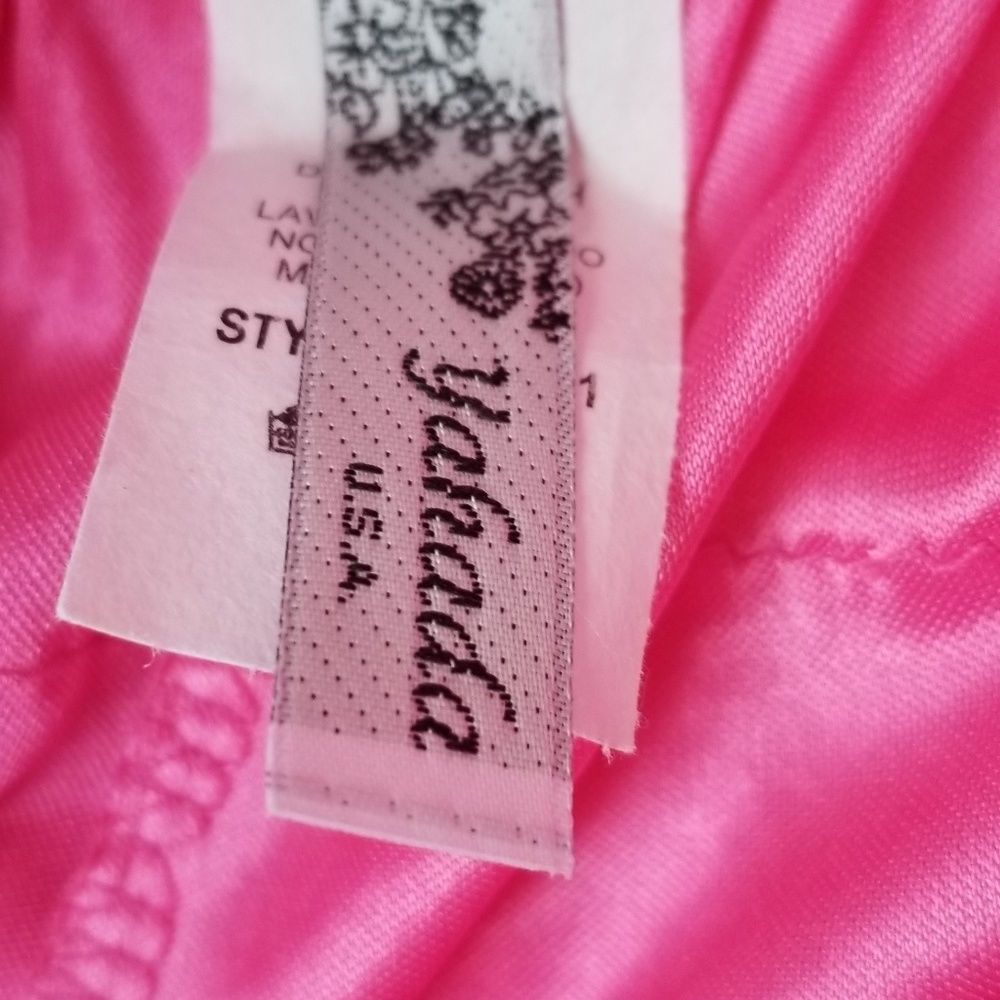 Lace overlay shorts, hot pink, ML, Yasada - Picture 5 of 6